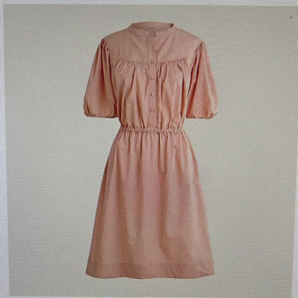 JCrew puff sleeve cotton poplin shirt dress. NWT. medium.